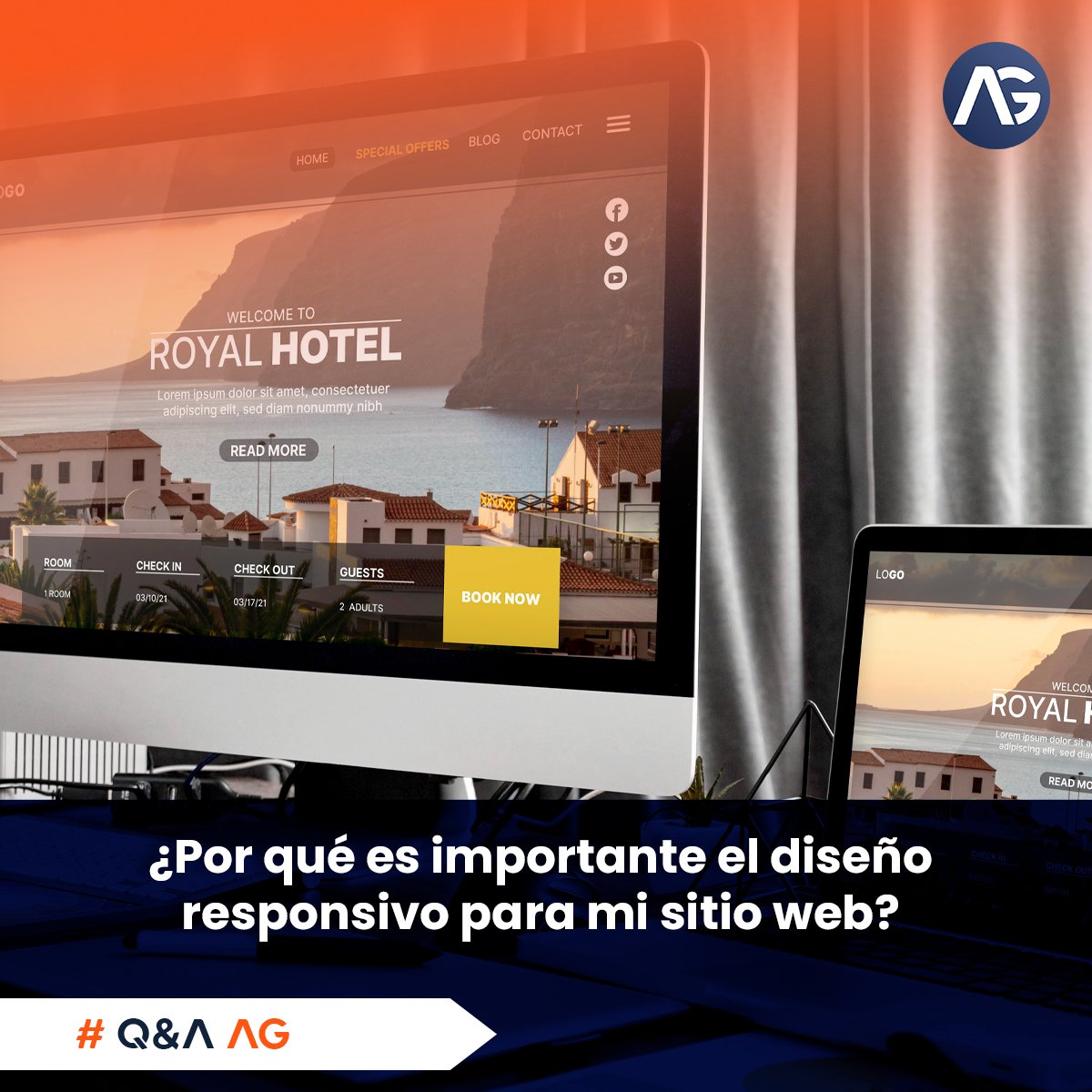 AppGomMx's tweet photo. P: ¿Por qué es importante el diseño responsivo para mi sitio web? R: El diseño responsivo asegura que tu sitio web se vea y funcione bien en todos los dispositivos, mejorando la experiencia del usuario y el SEO. 🌐📱 #DiseñoResponsivo #ExperienciaDeUsuario #PreguntasAG https://t.co/OyY8zzorzM