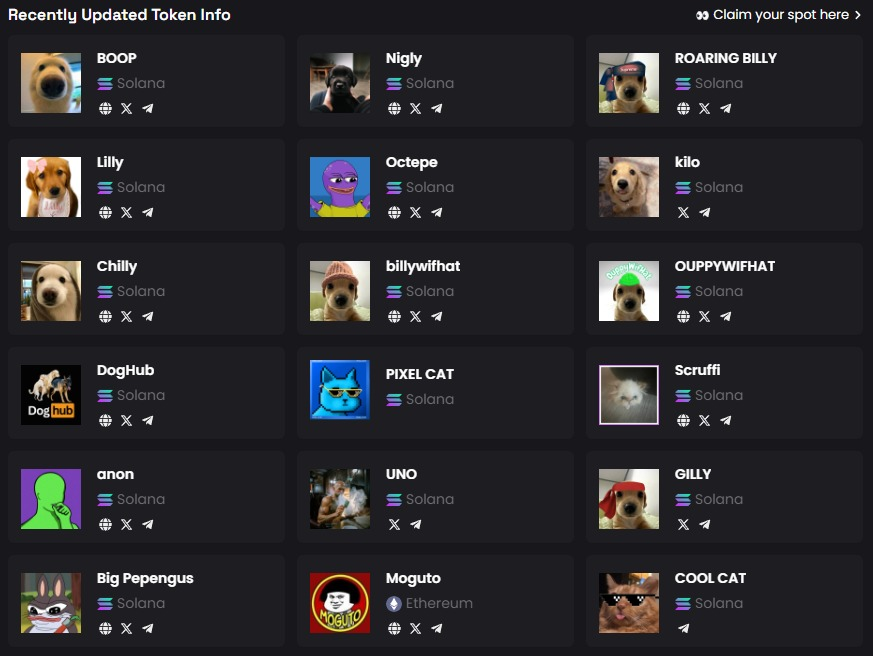 DOG #solanatoken  meta is here

my time has come

stay tuned 🔔