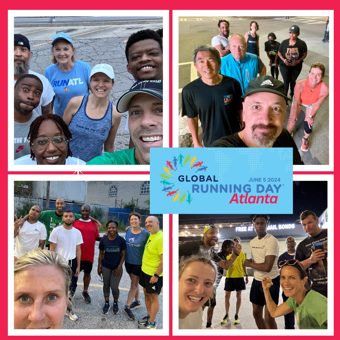 Atlanta had a great time on Global Running Day! Our amazing team came together to celebrate with smiles, sweat, and miles. From early mornings to late evenings, we run as one community, supporting each other every step of the way. Let's keep this energy going all year long!