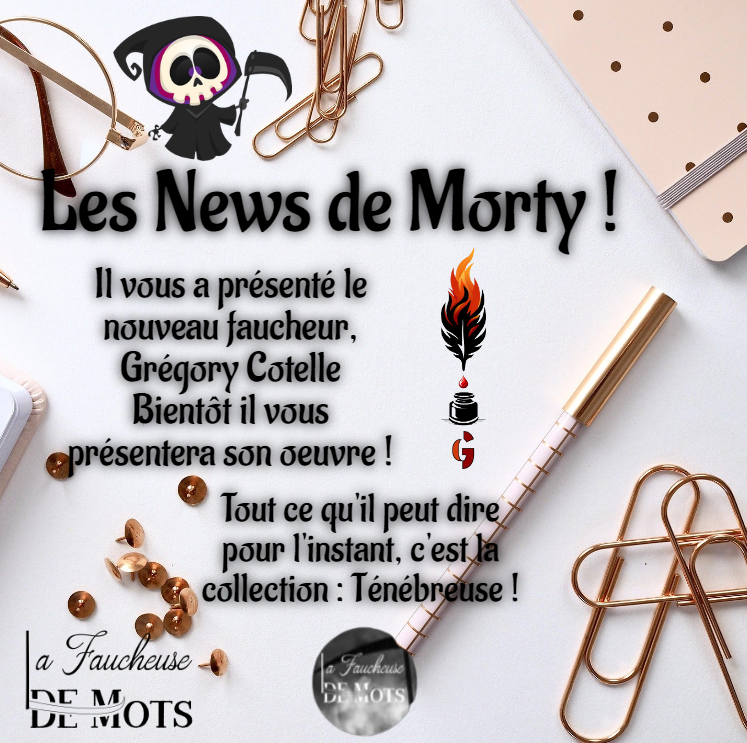 FaucheuseDe's tweet photo. #CollectionReveal #Faucheur #Roman #SortieÀVenir Hello les âmes !
Vous le savez, Hadès aime vous faire découvrir quelques petites choses sur les histoires qui se préparent en sous-sol. Aujourd'hui, vous allez savoir quelle collection va héberger l'histoire de @GregoryCotelle ! https://t.co/laBESXWb7O