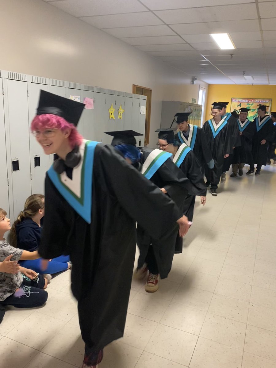 Congratulations to the Menihek High School graduating class of 2024!! We were so happy to welcome you and to cheer you on during your visit today! We are proud to have been a part of your journey and wish you all the best. 💚🎓<a href="/NLSchoolsCA/">NLSchools</a> <a href="/menihekhigh/">Menihek High School</a>