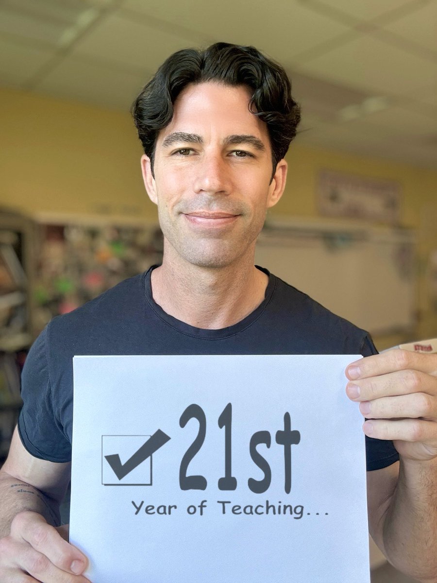 NicholasFerroni's tweet image. How many years have you been teaching and will you be back next year?