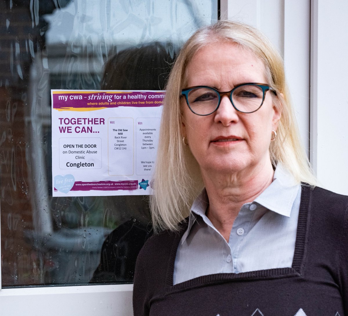Cllr Kay Wesley ensured that Congleton got a local domestic abuse service. In government she will prioritise long-term services to end the cycle of domestic abuse. Vote Kay Wesley for Congleton on 4th  July.  #VoteWEP2024