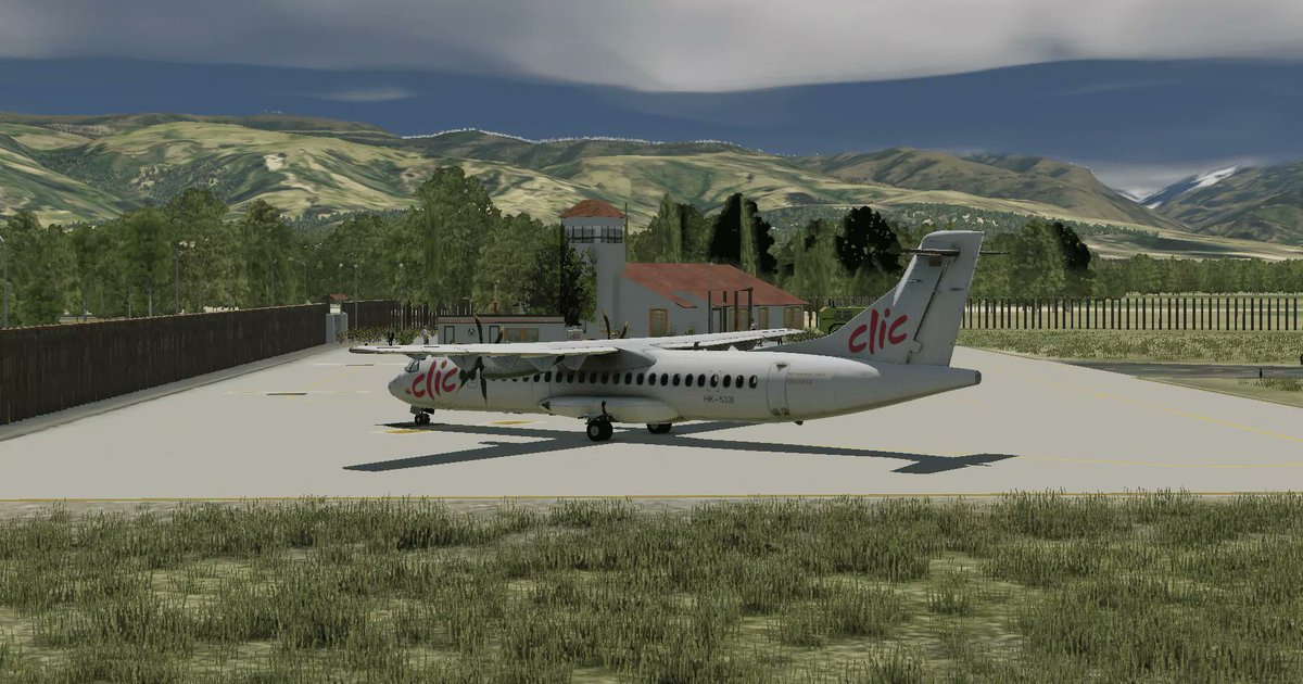 simflight's tweet photo. Juan José Rondon Airport (RON) serves Colombia's Boyacá region
👉https://t.co/zUF35CYAzi #JuanJoseRondonAirport #RON #ColombiaAirports
#FlightSim #Boeing757 #UltraHD #FSX #P3DV4 #AviationArt #CaptainSim #southamerica #columbia
#Microsoft #Preview https://t.co/MeXXuh3NLK