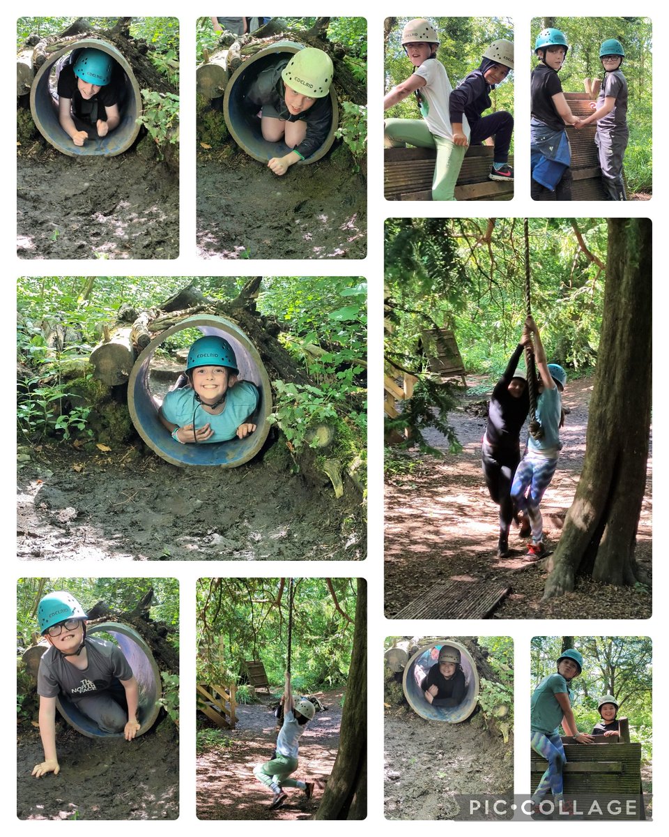 Group 3 didn't get wet but we did get very muddy!