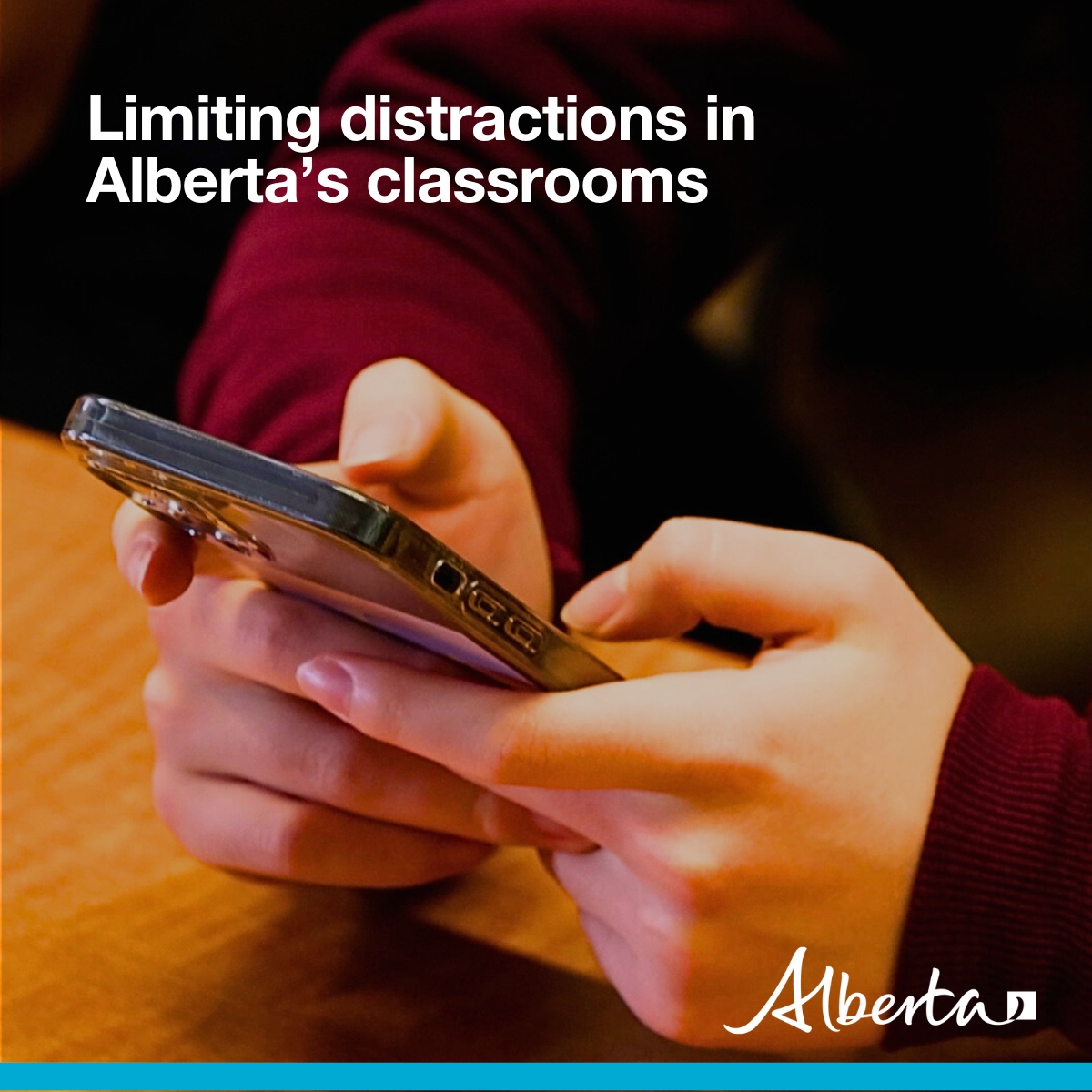 A new Ministerial Order will restrict the use of personal mobile devices and access to social media sites in Alberta K-12 schools and private ECS operators, starting the 2024-25 school year. #abed
Read more: alberta.ca/release.cfm?xI…