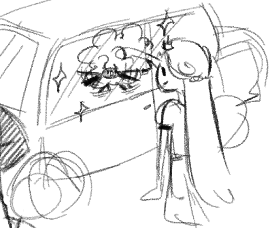 ChipyChomp's tweet photo. Angle is cleaning the car with my animals @AngeliqDarling https://t.co/Ll6zKni2PG