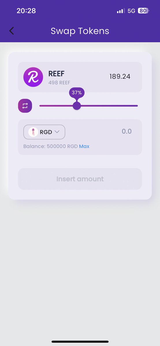 _ponderland's tweet photo. Testing the @Reef_Chain mobile app has been great!

The latest version for #betatesting just hit iOS, and I must say that it’s looking world class 📱

The release sees @ReefSwap intergrated with a flawless @WalletConnect function

Kudos team #Reef 🐠 https://t.co/FL1zlzVowi