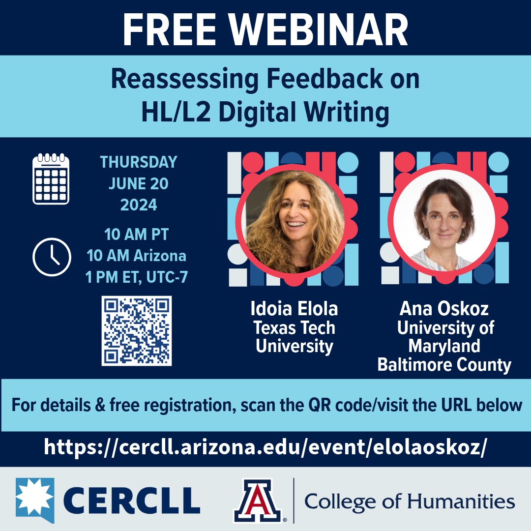 CERCLL - UArizona tweet media