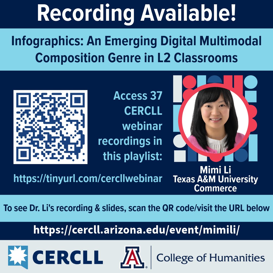 CERCLL - UArizona tweet media