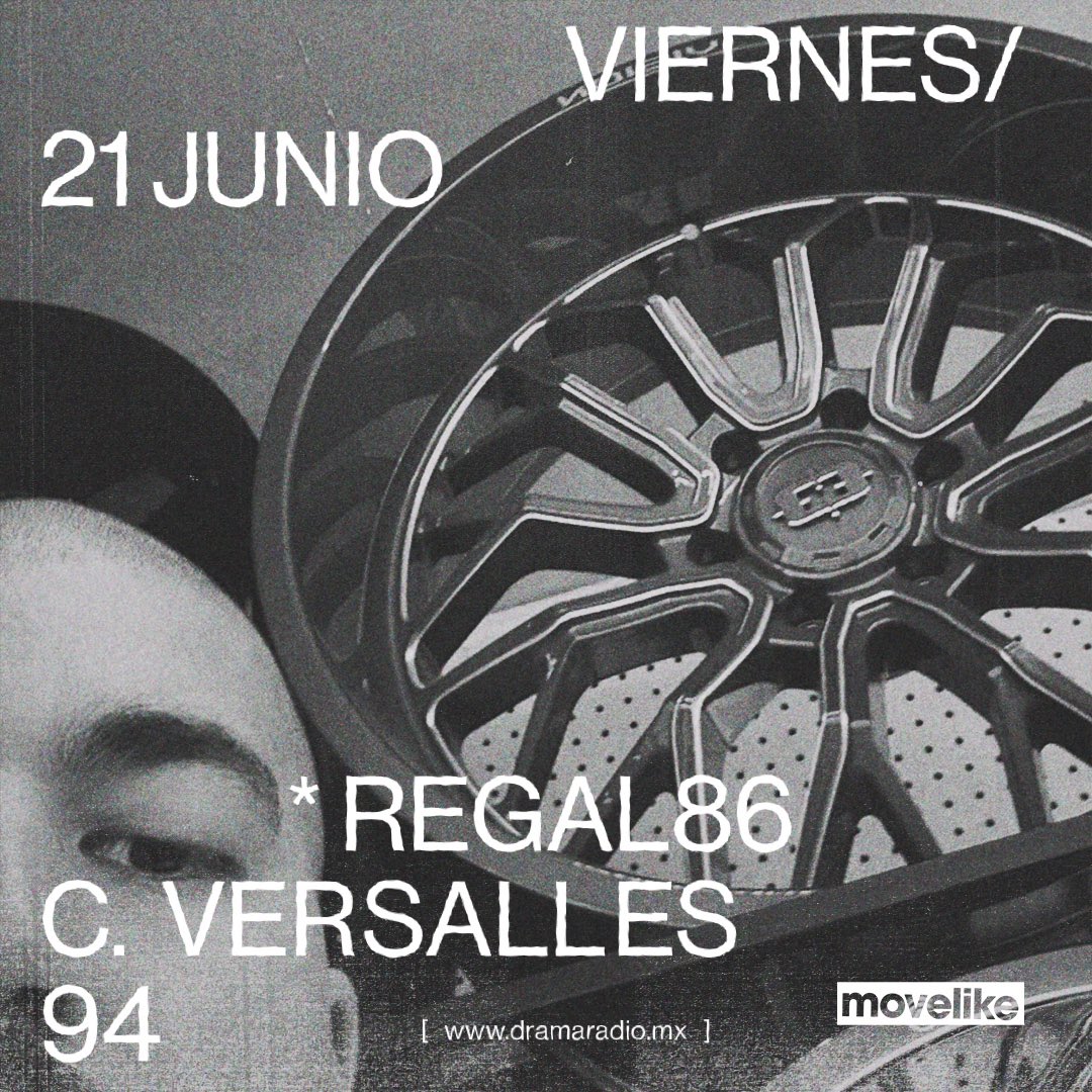 Este Viernes tenemos un takeover en Drama Radio Bar con Uurah, PAULIN.333, 1OO1O &amp; Regal86 🔪 

6:30 a 11 PM • Versalles 94, CDMX