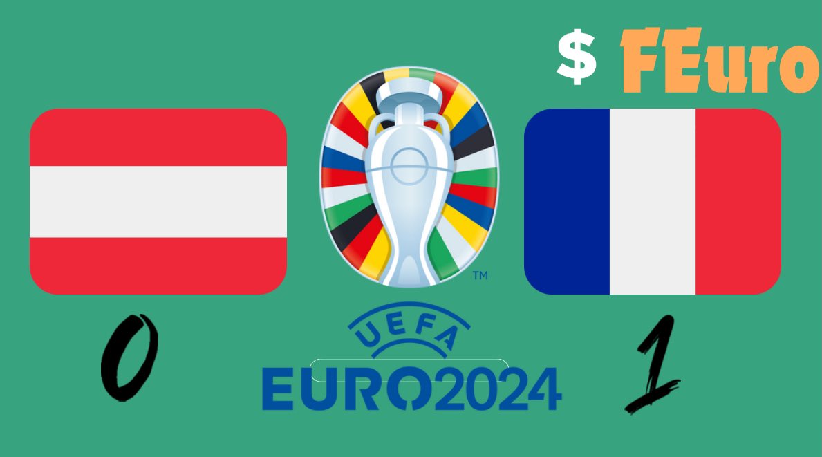 F_Euros's tweet photo. GOAL 🎉⚽️

However own goal from Austria 🇦🇹.

$FEuros LAUNCHING SOON 🚀JOIN THE TELEGRAM NOW : https://t.co/YFTt2tbbux

The coin that will be behind the French team during the Euros 🚀⚽️.

#euros2024 #france #memecoin #pumpfun https://t.co/RuXFDod1Ny