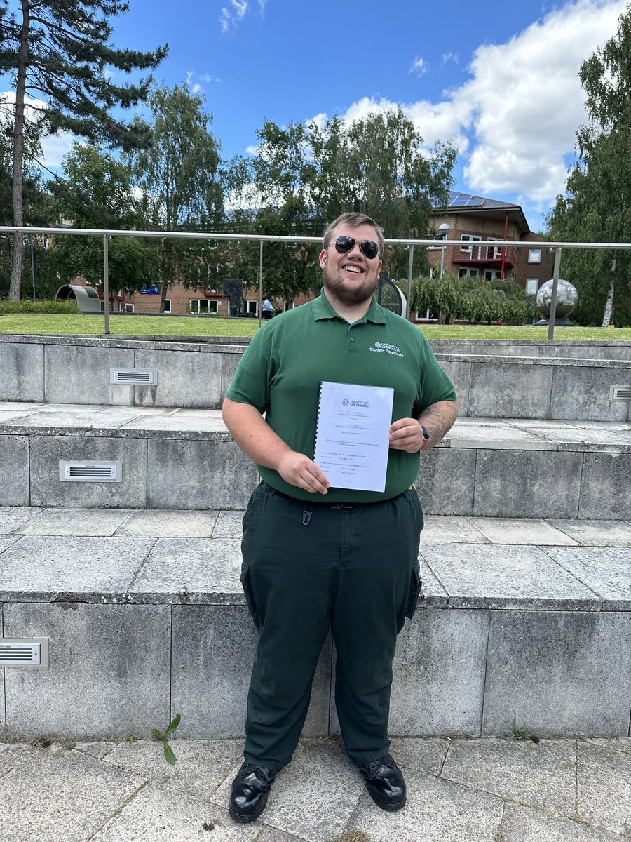 Well, what a three years… Feels like it’s been a long time coming…

Officially no longer a student! 🚑