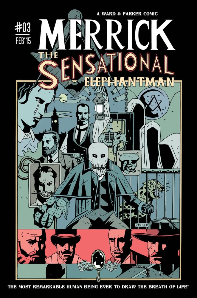 MerrickComic's tweet photo. Merrick: the Sensational Elephantman #3 is now pay-what-you-want download.

Physical comics and merch available from our webstore.

Links in bio. 🐘

#Comics #Indiecomics https://t.co/7QpfjfIiV4