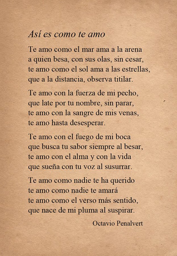 OPenalvert's tweet photo. Así es como te amo... https://t.co/RCecDZY2au