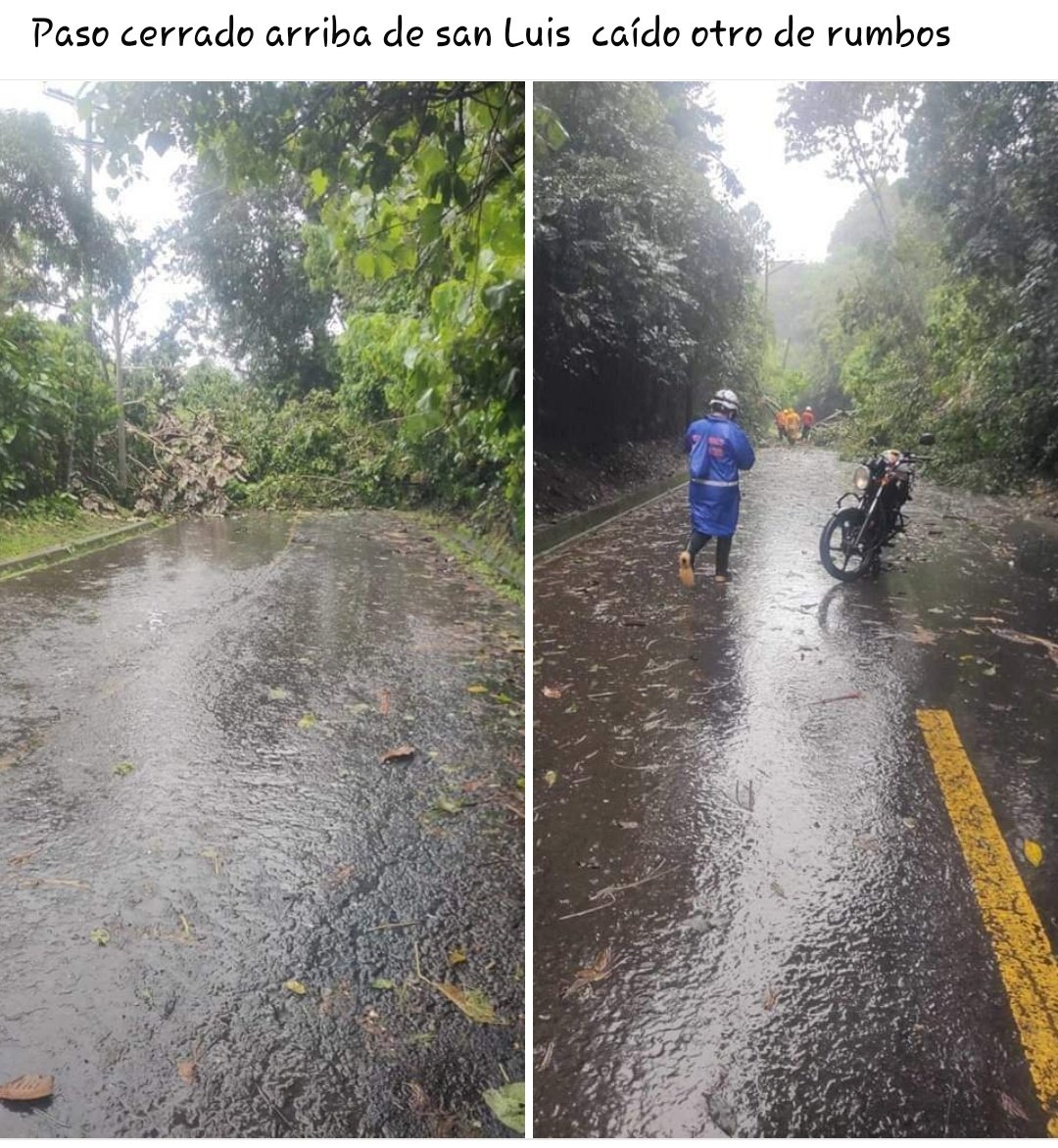 Y otros dos derrumbes carretera a Jujutla....
Me voy a quedar incomunicado aquí quien sabe cuantos días 😰