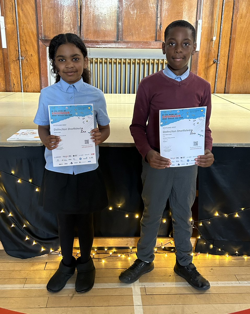 StCharlesGla's tweet photo. Today we celebrated the amazing #engineering ideas from pupils in P5 and p6 who entered the ‘If I were an engineer’ competition. They received certificates after their designs were marked by real engineers! @primaryengineer #EngineersInTheMaking https://t.co/kggLUlGdDi