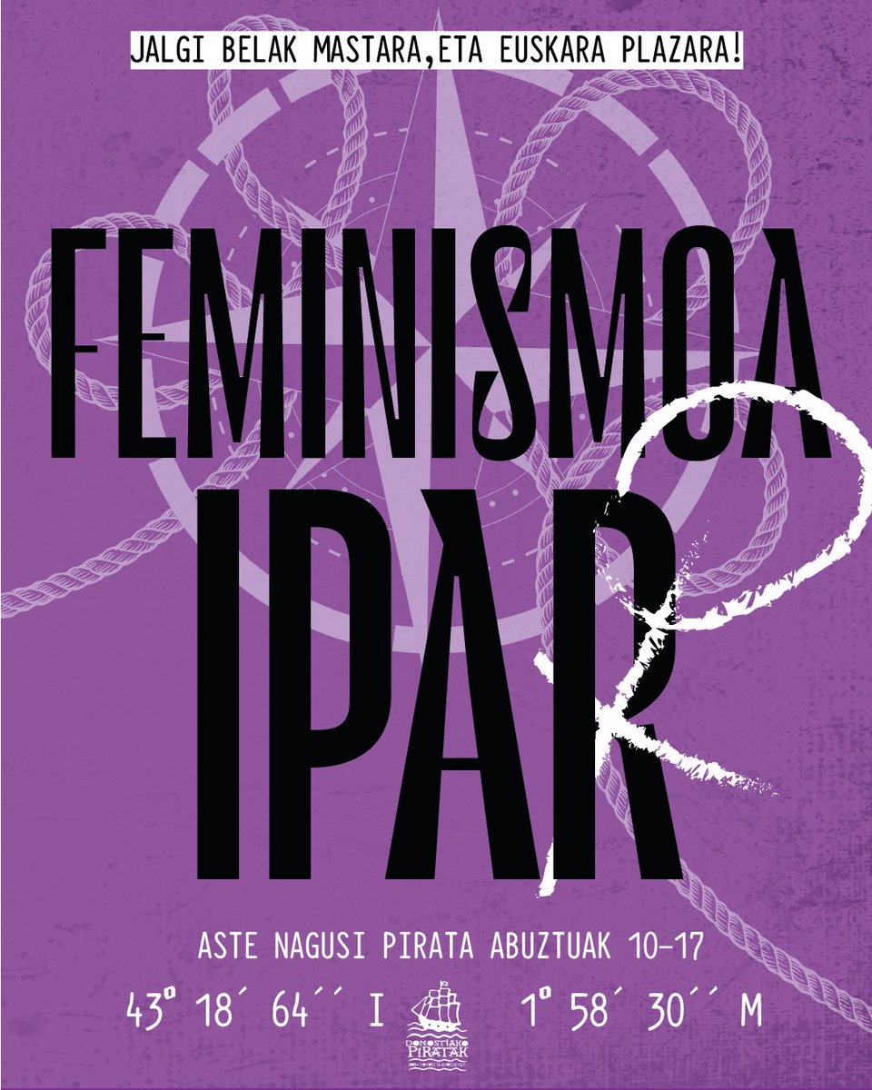 ꜰᴇᴍɪɴɪꜱᴍᴏᴀ ɪᴘᴀʀ 🏴‍☠️🧭

#MunduBerriBatenMapa