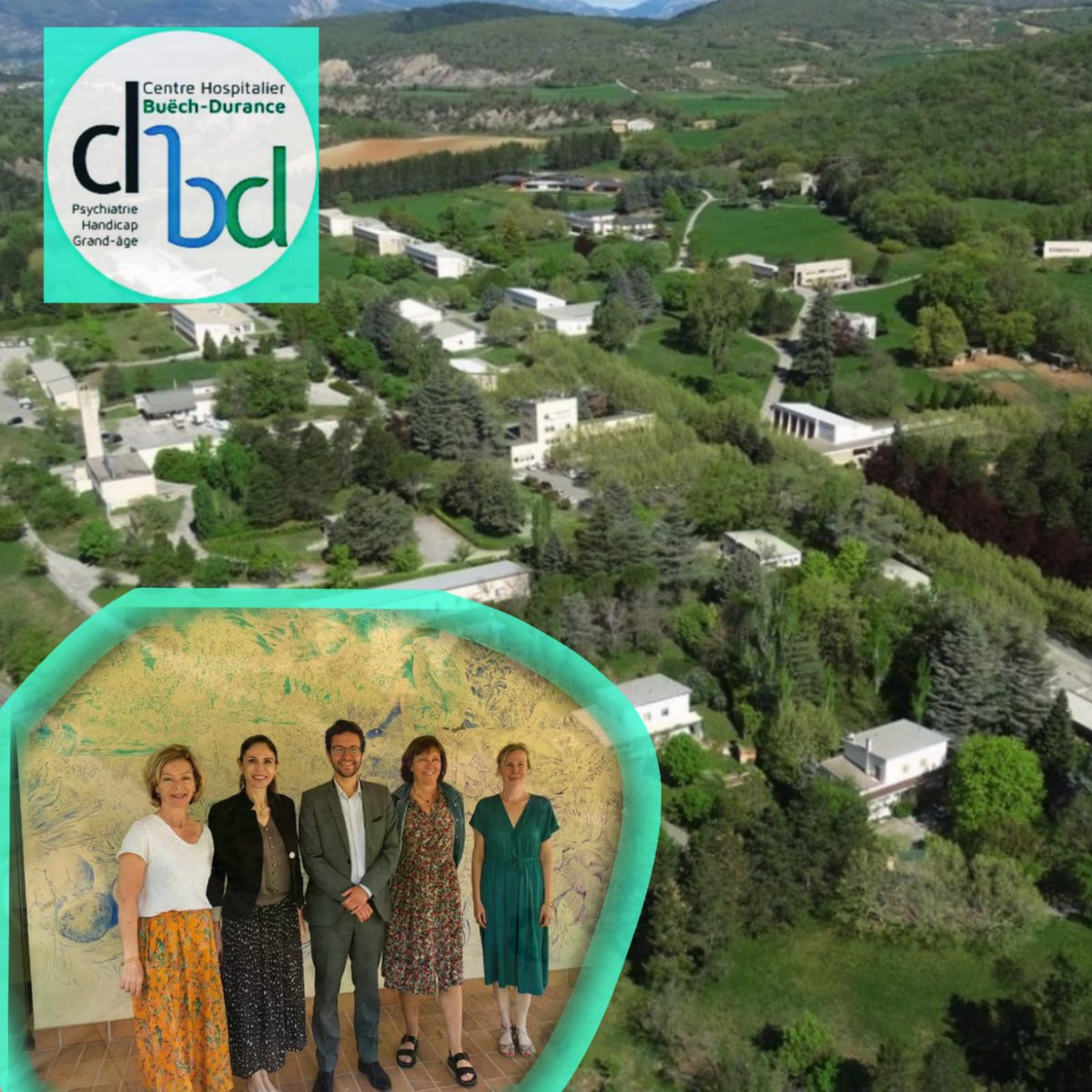 Fédé. Hospit. de France Provence Alpes Côte d’Azur (@fhf_paca) on Twitter photo Poursuite du #Roadtrip 🚘 dans les #HautesAlpes au <a href="/CHBuechDurance/">Centre Hospitalier Buëch-Durance</a>
qui se démarque par son approche psychothérapeutique ouverte et diversifiée, tant sanitaire que médico-sociale : soins de proximité, équipes mobiles, structures adaptées pour tous les âges et besoins 🌟 Poursuite du #Roadtrip 🚘 dans les #HautesAlpes au <a href="/CHBuechDurance/">Centre Hospitalier Buëch-Durance</a>
qui se démarque par son approche psychothérapeutique ouverte et diversifiée, tant sanitaire que médico-sociale : soins de proximité, équipes mobiles, structures adaptées pour tous les âges et besoins 🌟