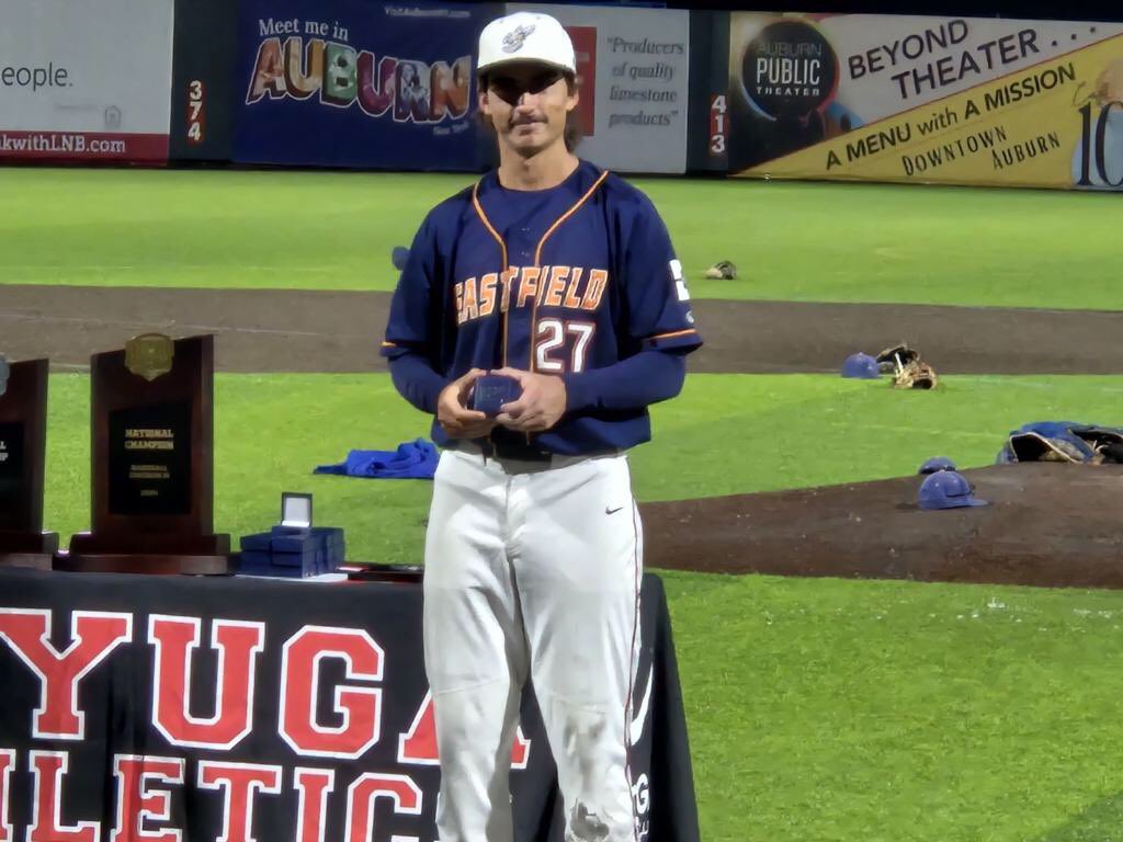 Michael Caputo (@mikeycaputo2) on Twitter photo Had a great freshman year playing with <a href="/EastfieldBSB/">Eastfield Baseball</a>, some highs of the season included finishing conference with a .472 Avg, .597 OBP, along with 14 2B and 3 HR in 178 at bats. I look forward to the upcoming year with the Bees as we work to compete in another national tournament Had a great freshman year playing with <a href="/EastfieldBSB/">Eastfield Baseball</a>, some highs of the season included finishing conference with a .472 Avg, .597 OBP, along with 14 2B and 3 HR in 178 at bats. I look forward to the upcoming year with the Bees as we work to compete in another national tournament