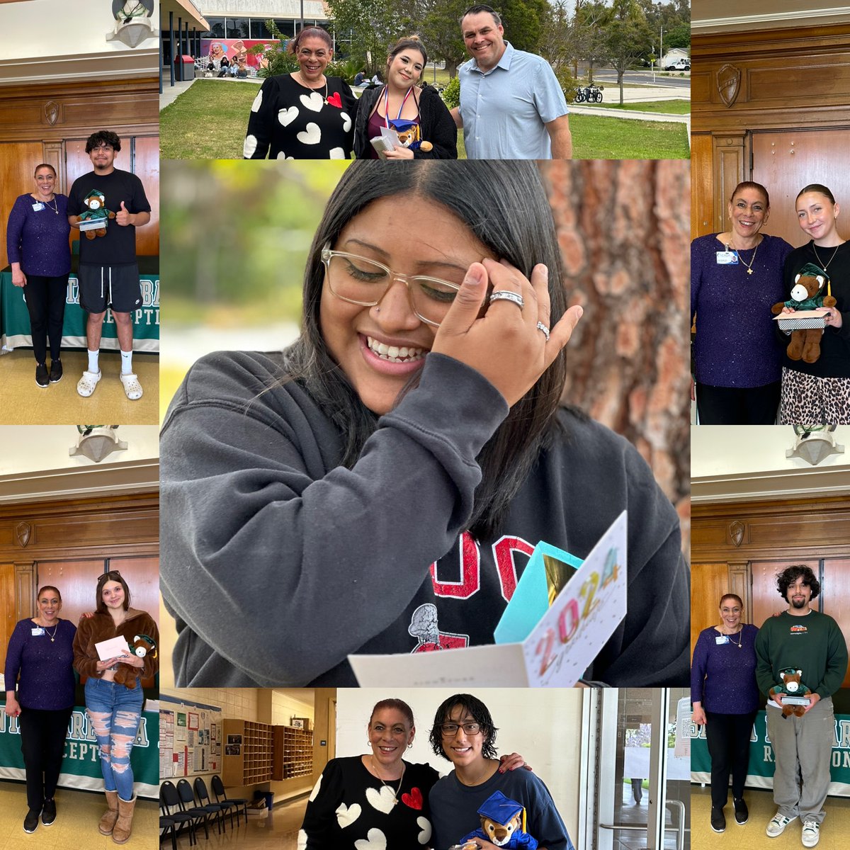 CADASB's tweet image. CADA Mentor Program celebrates our 2024 Graduates! We wish them the best of luck in the future. Photo in center Ale Garcia. Clockwise: Juliana Espinoza Luna, Adriana Ramirez, Rey Lopez, Rodrigo Rodriguez, Hannah Dorsey, and Javier Tinoco Francisco.

 #mentorprogram