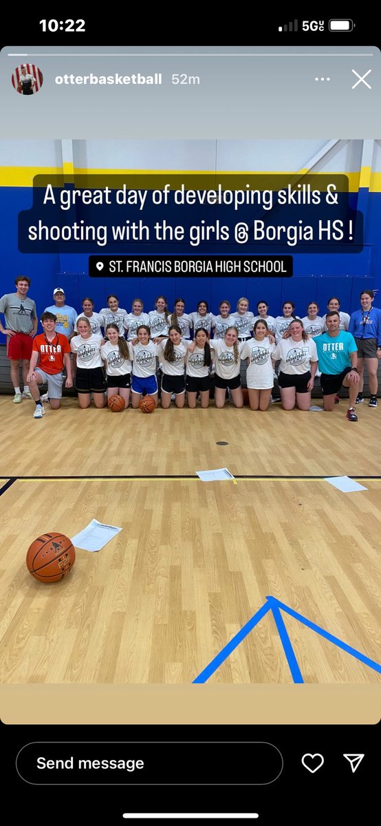 Thank you <a href="/OtterBasketball/">Jason Otter</a> for a great day of hoops!