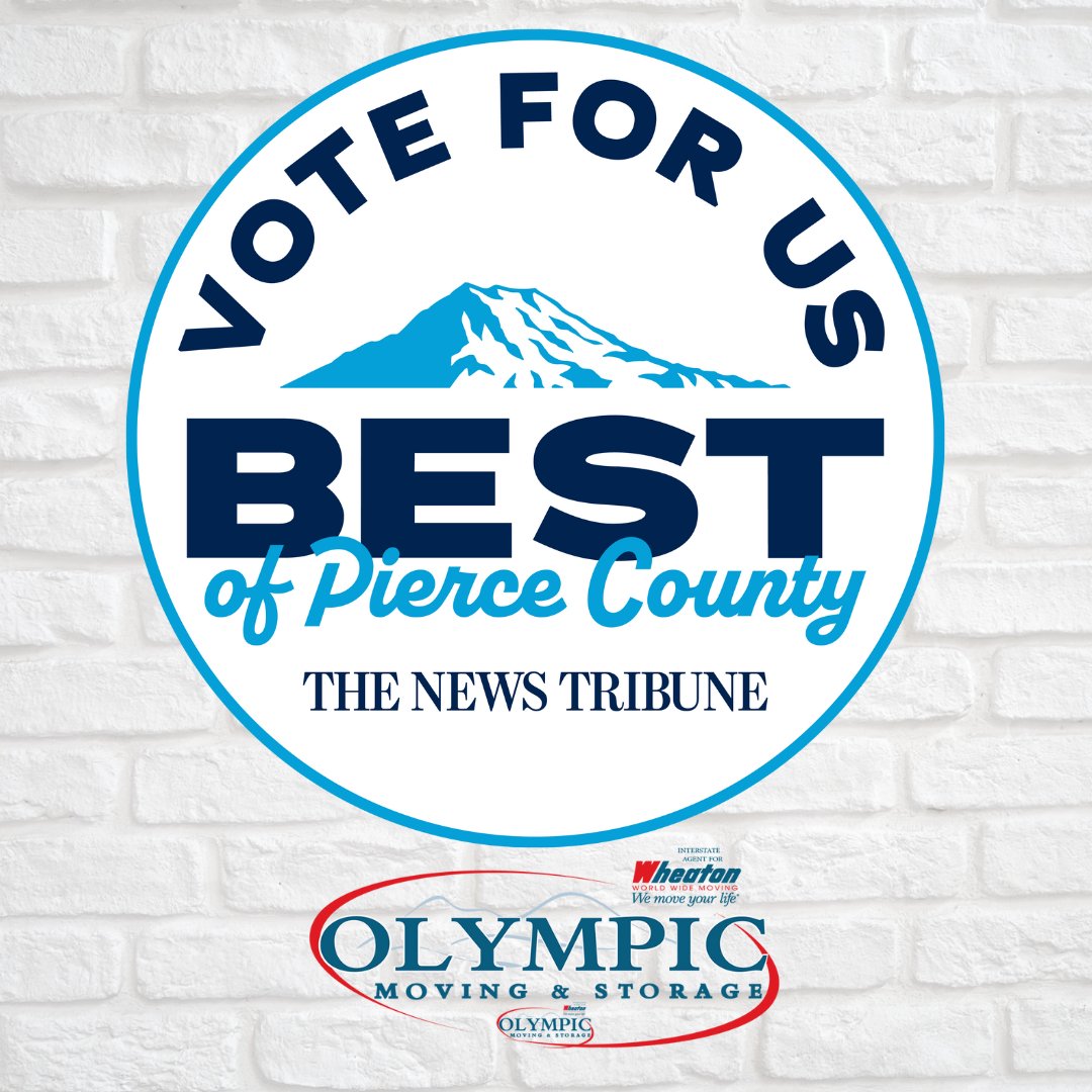 Olympic_Moving's tweet photo. We've been nominated for the 2024 Best of Pierce County awards (https://t.co/SeFpUQvwCg)! Show your support by voting for us in both Best Moving Services and Best Customer Service categories! https://t.co/i50sGPnPgO