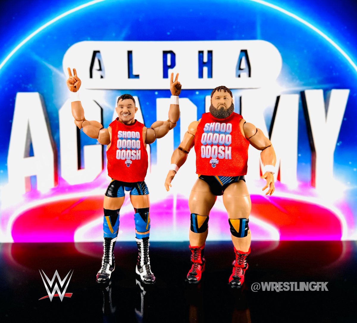 WrestlingFK's tweet photo. SHOOOOSH!!

#wwegable #otis_wwe #chadgable #otis #alphaacademy #olympian #actionfigures #figlife #mattel #plasticcrack #smackdown #toycommunity #toyphotography #toystagram #wwe #wweraw #figurephotography #wrestlingfigures https://t.co/vSVIsmekSt