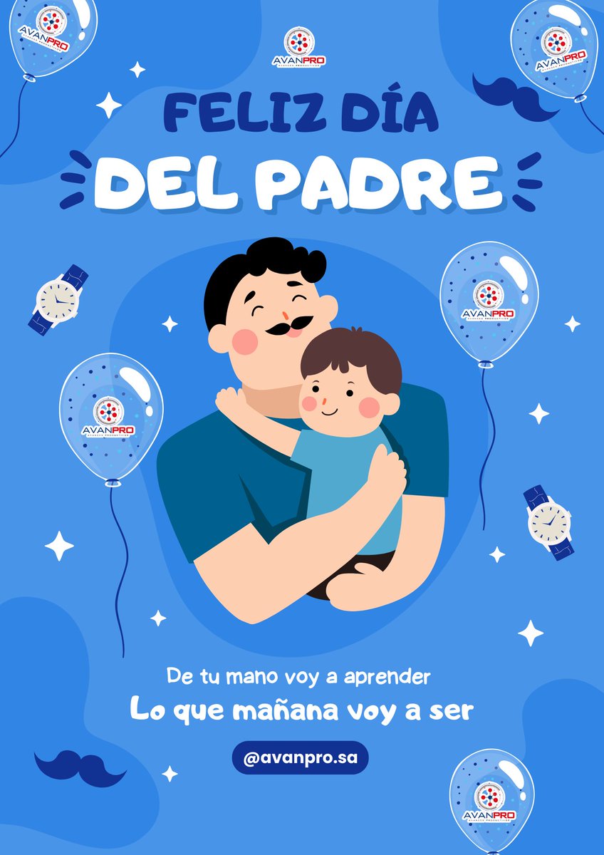 AvanproS's tweet photo. Feliz día del padre te desea https://t.co/y3201x0IjD 
¡Papá pásala bien hoy y siempre! https://t.co/Zl8EFsKsrY