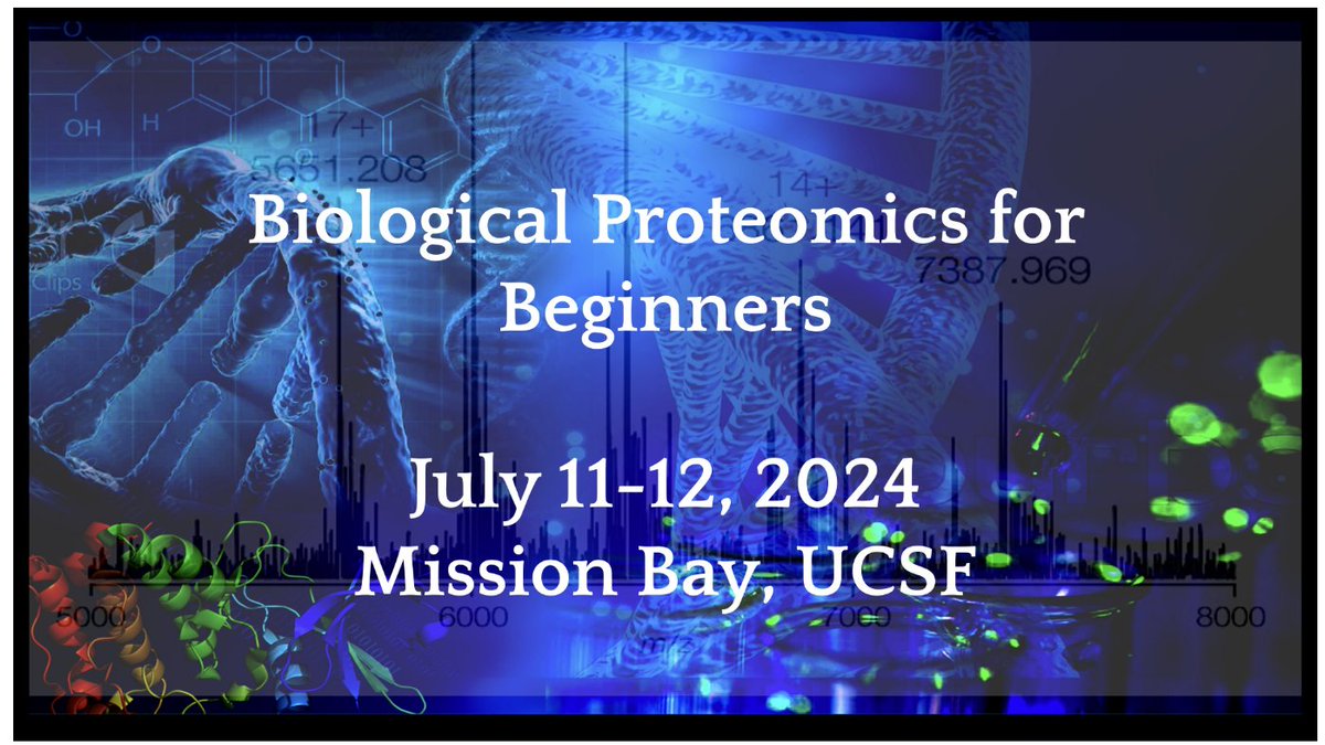 Arun Wiita (@apwiita) on Twitter photo Interested in #proteomics/related data analysis but don't know where to start❓Our 2-day hands-on workshop🙌 <a href="/UCSF/">UC San Francisco</a> is for you!
July 11-12 at Mission Bay campus, open to Bay Area academic or industry scientists.
Info+registration (seats are limited!) wiitalab.ucsf.edu/events/biologi… Interested in #proteomics/related data analysis but don't know where to start❓Our 2-day hands-on workshop🙌 <a href="/UCSF/">UC San Francisco</a> is for you!
July 11-12 at Mission Bay campus, open to Bay Area academic or industry scientists.
Info+registration (seats are limited!) wiitalab.ucsf.edu/events/biologi…