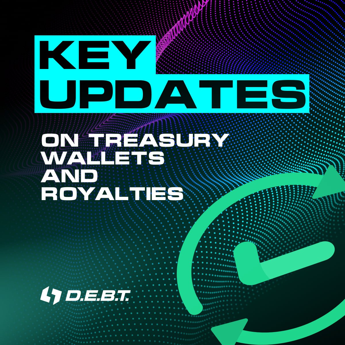 Chrysalis_Web3's tweet photo. ⚡️Key Updates on Treasury Wallets and Royalties
📢 Important Update from the D.E.B.T. Box Team
Dear D.E.B.T. Box Community,
We have received some questions and concerns regarding recent activity and would like to address them directly.
💡1. About Trust Wallets
These wallets are treasury wallets, and their usage is outlined in our lite papers. The executive team is very aware of the DEBT token price and liquidity needs across our ecosystem. Our strategy focuses on substance over frequent updates. The treasury was always intended to be activated and leveraged when scalability was necessary, and that time is now. We are currently in advanced discussions with three financial institutions to finalize terms for leveraging the DEBT treasury. This is part of our planned, controlled approach to reemerge after the SEC hiatus and continue our roadmap without deviation.
💡2. Why aren't royalties coming in, and why are there reserves that seem unused?
The current status of royalties and reserves is part of our broader strategic plan. Because the company is going through a transition right now, we are ensuring that all moves are calculated and beneficial for the long-term health of our ecosystem. Once the transition is complete, the legacy projects will be relaunched and will be active again. All resources at our disposal will be used methodically to advance D.E.B.T. in a controlled manner.
We are committed to providing clarity to our community as swiftly as possible. Join us on Discord for all official updates and discussions! Please be aware that only communications on Discord are official, and Telegram should not be relied upon for accurate information!
We appreciate your understanding and support as we work through these processes.
👏Thank you for being part of the D.E.B.T. Box community!
🔗 Stay Updated: https://t.co/IiIKzyO2I6
#debtbox #rwa