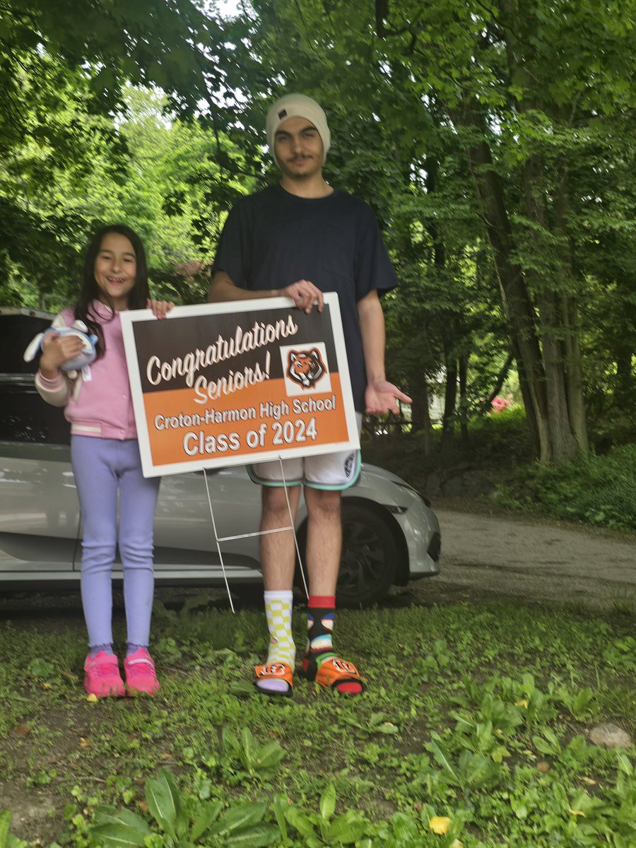 Happy Monday CHHS!  The countdown to graduation for the Class of 2024 continues!  Today we are featuring Jack and Erickson 🐯🧡🖤🐯🎓🎓🎓