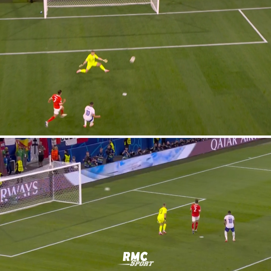 RMCsport's tweet photo. 😱 L'ENORME OCCASION POUR MBAPPE !!!!

Le Français, seul face au gardien autrichien, ne parvient pas à cadrer et perd son face-à-face..
Toujours 1-0 pour les Bleus.
https://t.co/6Vckq0nNvV https://t.co/6YJozy14Sc