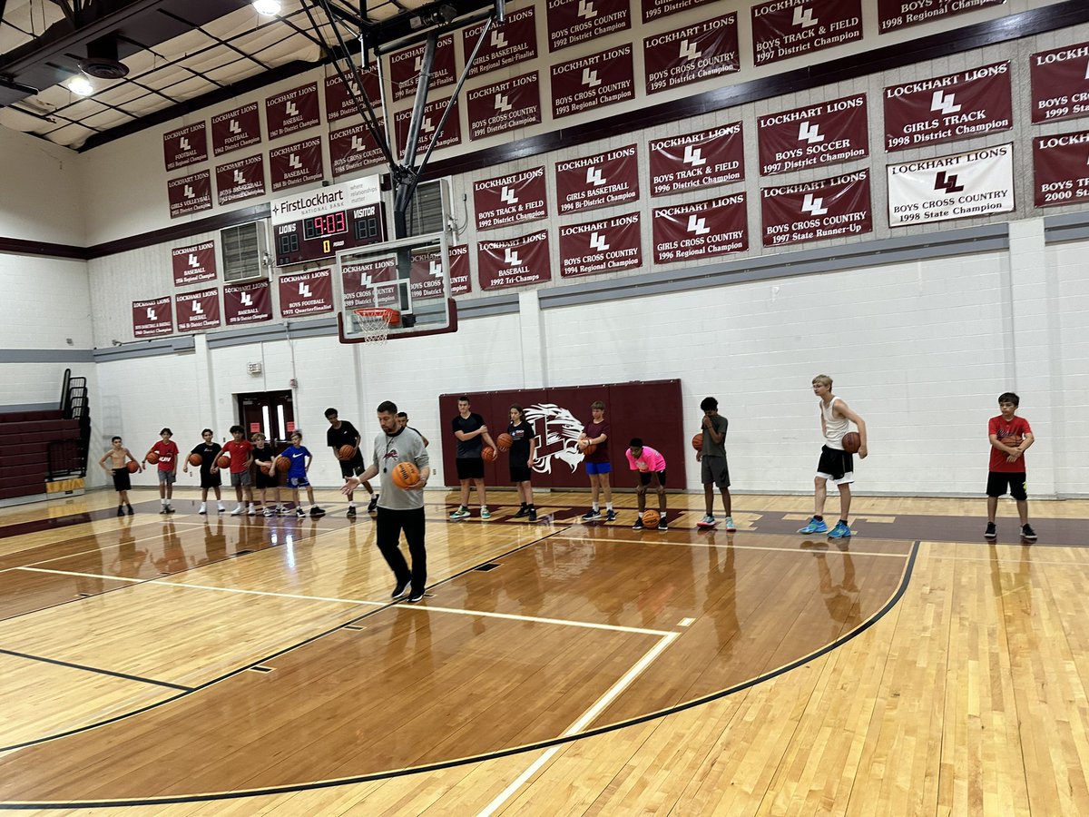 Lockhart MBB (@lockhartmbb) on Twitter photo Day 1 in the books! So awesome to see our campers ready to hoop! They were locked in from the jump! We are excited to see how much energy they bring tomorrow! <a href="/LocLions/">Lockhart Athletics</a> #TLW #SlowGrind Day 1 in the books! So awesome to see our campers ready to hoop! They were locked in from the jump! We are excited to see how much energy they bring tomorrow! <a href="/LocLions/">Lockhart Athletics</a> #TLW #SlowGrind