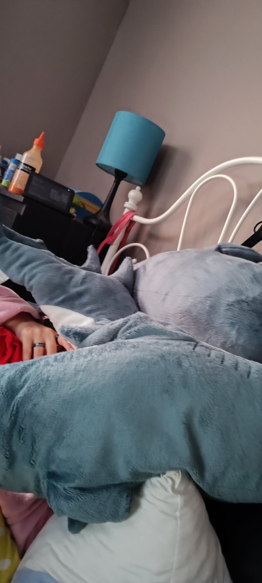 There is a person under here