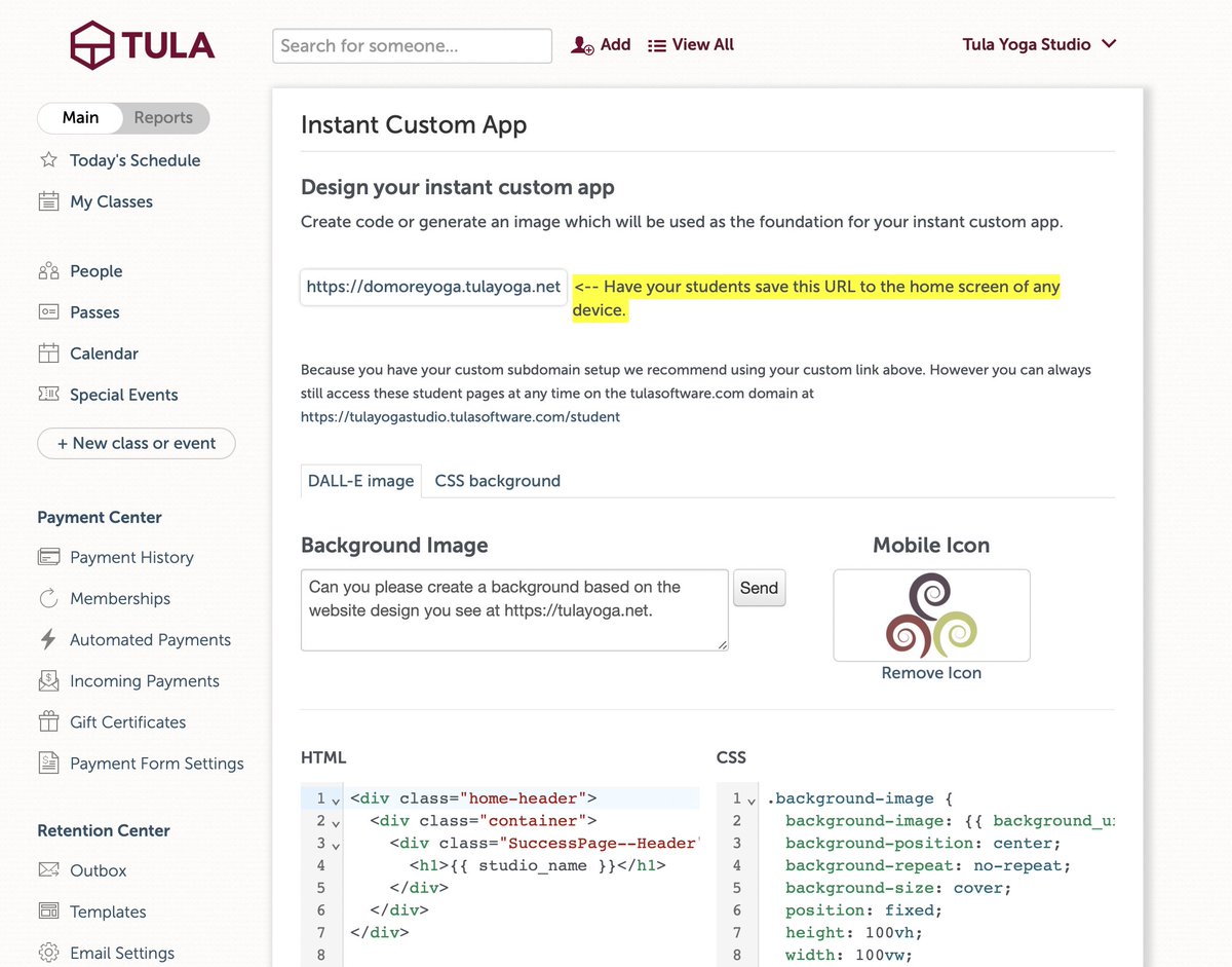 tulasoftware's tweet image. As @OpenAI improves many parts of our product do as well. You can see now for your custom app designs, you can instruct it to review your website and come up with a design for you.