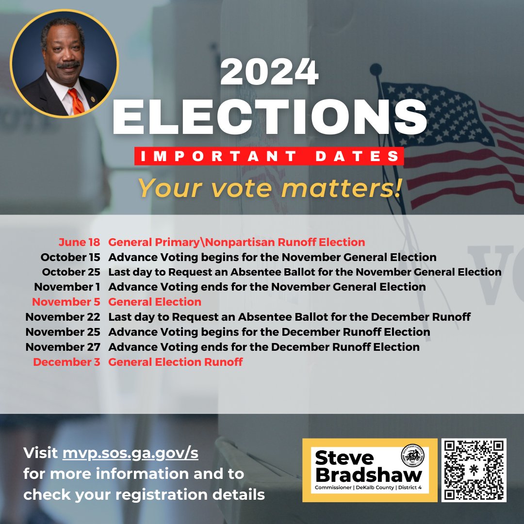 TOMORROW is the General Primary/Nonpartisan Runoff Election! Don't miss your opportunity to cast your vote, if you haven't voted yet!