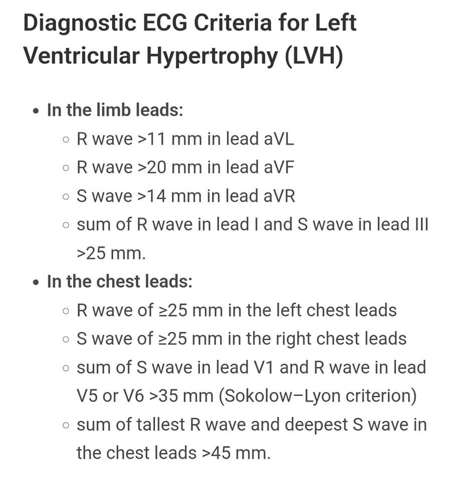 ZHeart11768530's tweet photo. 🔴 Left Ventricular Hypertrophy (LVH): How to Recognize it on ECG

🔹https://t.co/Eg5c6GT5f2
 #cardiology #clinical #MedEd #CardioEd #medtwitter #CardioTwitter #MedTwitter #FOAMed #MedEd #cardiology #CardioTwitter #medtwitter #FOAMed #cardiotwiteros https://t.co/ZRplKNW5Nb