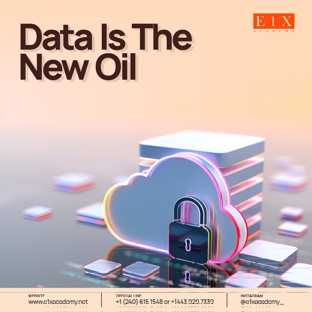 E1XAcademy's tweet image. Data is the new oil and you can take part in this boom. Our free beginners course is a good place to start your journey into data analytics strongly
 #DataAnalysis #DataCoaching #DataCourses #NewWeekGoals #E1xAcademy #DigitalMarketing
#CourseCreators #OnlineMarketing