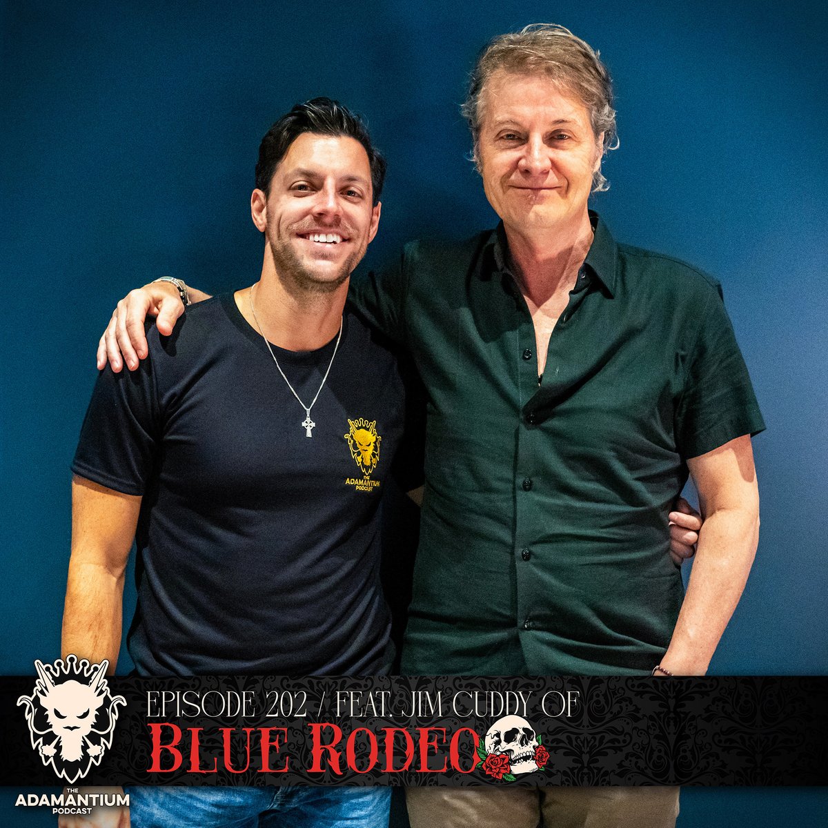 &gt;&gt; <a href="/JimCuddy/">Jim Cuddy</a> of <a href="/BlueRodeo/">Blue Rodeo</a> joins us on #TheAdamantiumPodcast to discuss his new solo album, All The World Fades Away, lead single “Learn to Live Alone,” his Canadian Songwriters Hall of Fame induction, the song “Bulletproof,” &amp; his sons becoming musicians.
tinyurl.com/2rc4hy88