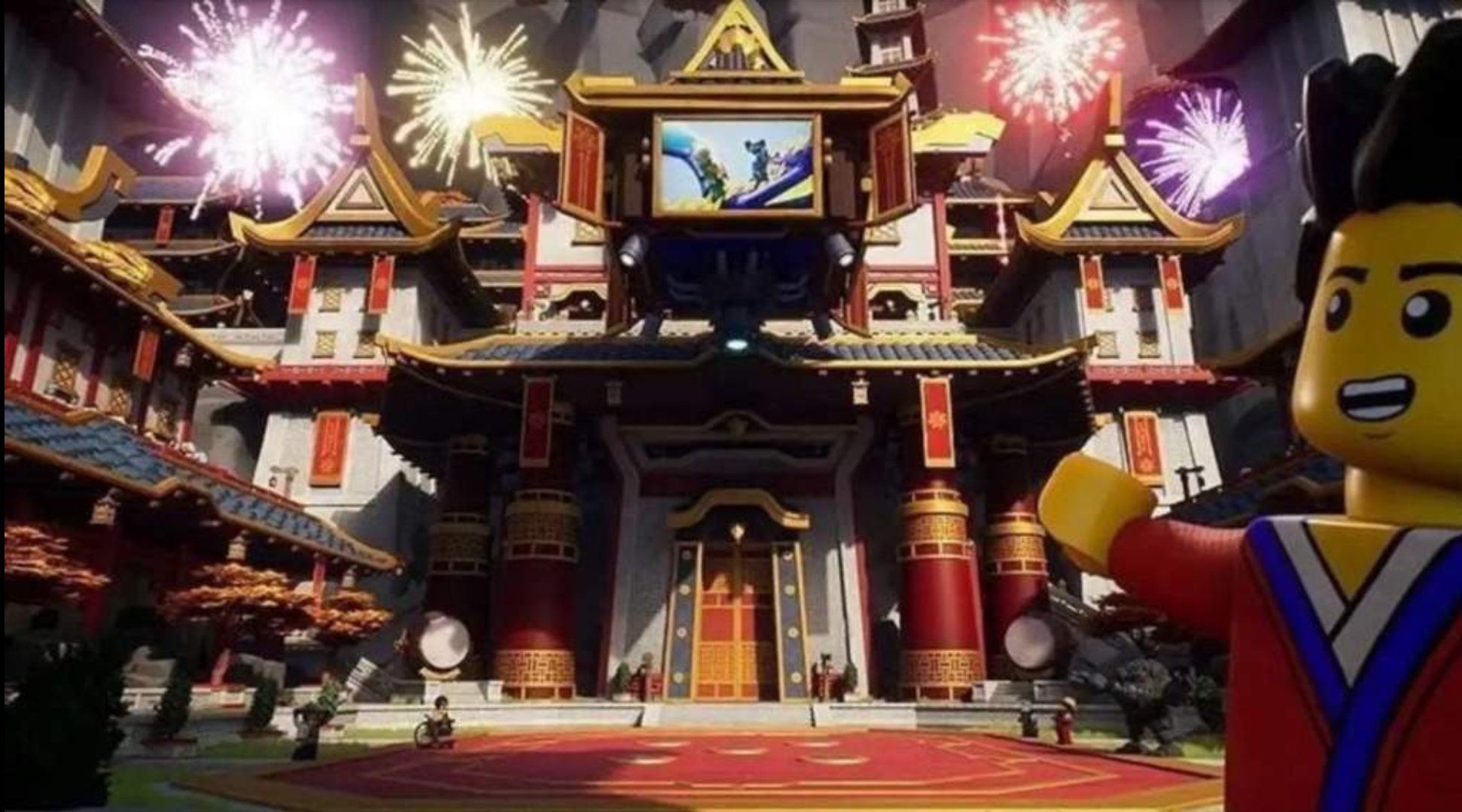 Lego ninjago chen's palace hotsell