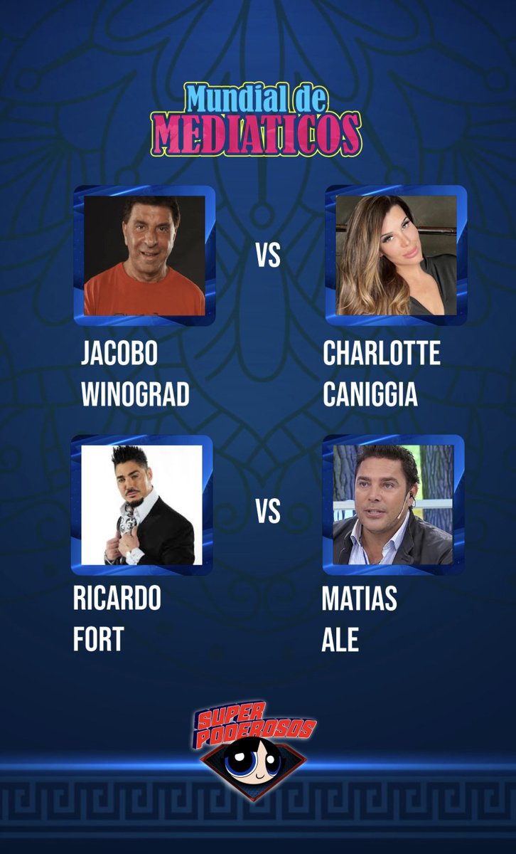 De lo que todo el mundo habla: el Mundial de Mediáticos.

Hoy se definen los cuartos de final a partir de las 19hs.  Andá al Instagram (PorcoTV_uy) y votá. 

Tu decisión puede cambiar la historia.