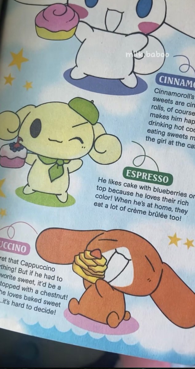 Damn I didn't know Espresso has he/they pronouns.