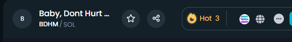 BabyD0ntHurtMe1's tweet photo. We have made it to the top 3 on DEXTools! 🚀 Thank you to everyone who believed in us. #CryptoTop3 #Blockchain #DEXTools https://t.co/87aopGzUJO