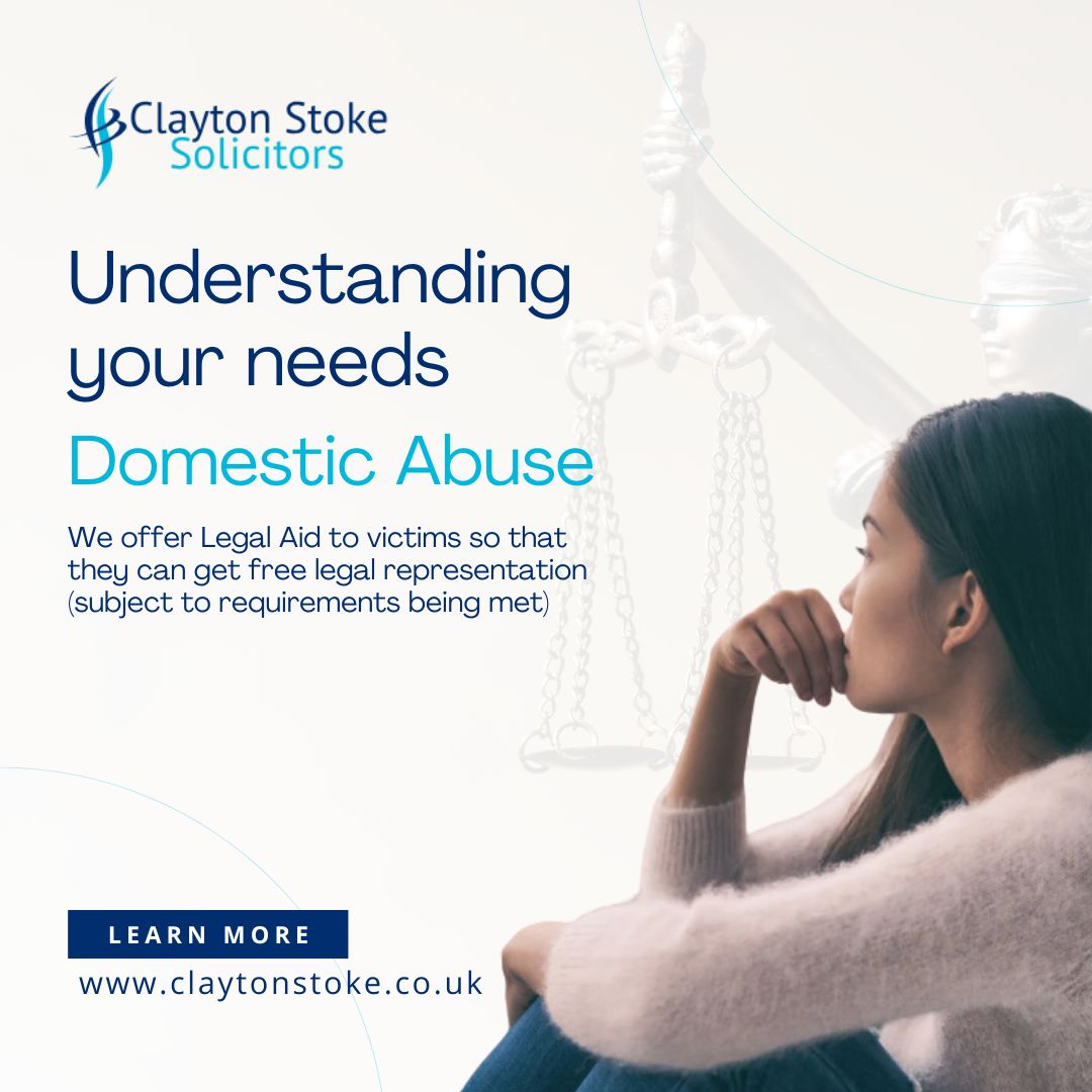 We recognise the emotional highs and lows of #Euros2024 can impact home life, often leading to spikes in domestic abuse. 

At Clayton Stoke Solicitors, we're here to support anyone facing domestic abuse, regardless of #England's results. 

More info: claytonstoke.co.uk