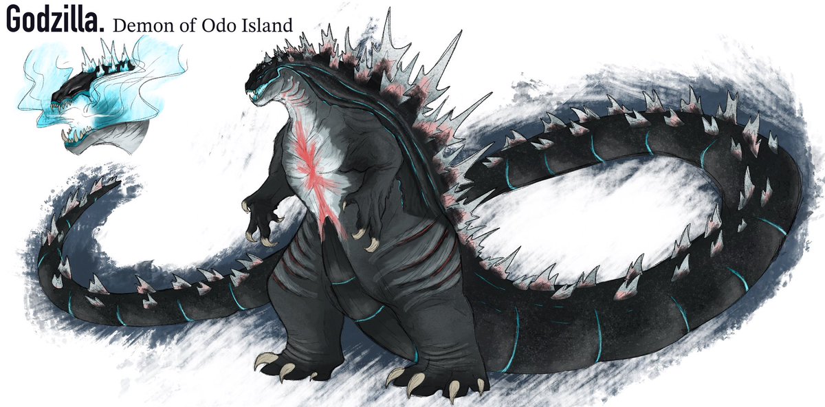 MoncaJonca's tweet photo. Godzilla: The Third Core
Godzilla, Demon of Odo Island 
An ancient monster mutated and awakened by atomic testing, Godzilla laid siege to the east of Japan in 1954. Driven back by the use of the Oxygen Destroyer, it later reappeared after the emergence of the other monsters. https://t.co/jJbaAfTndV