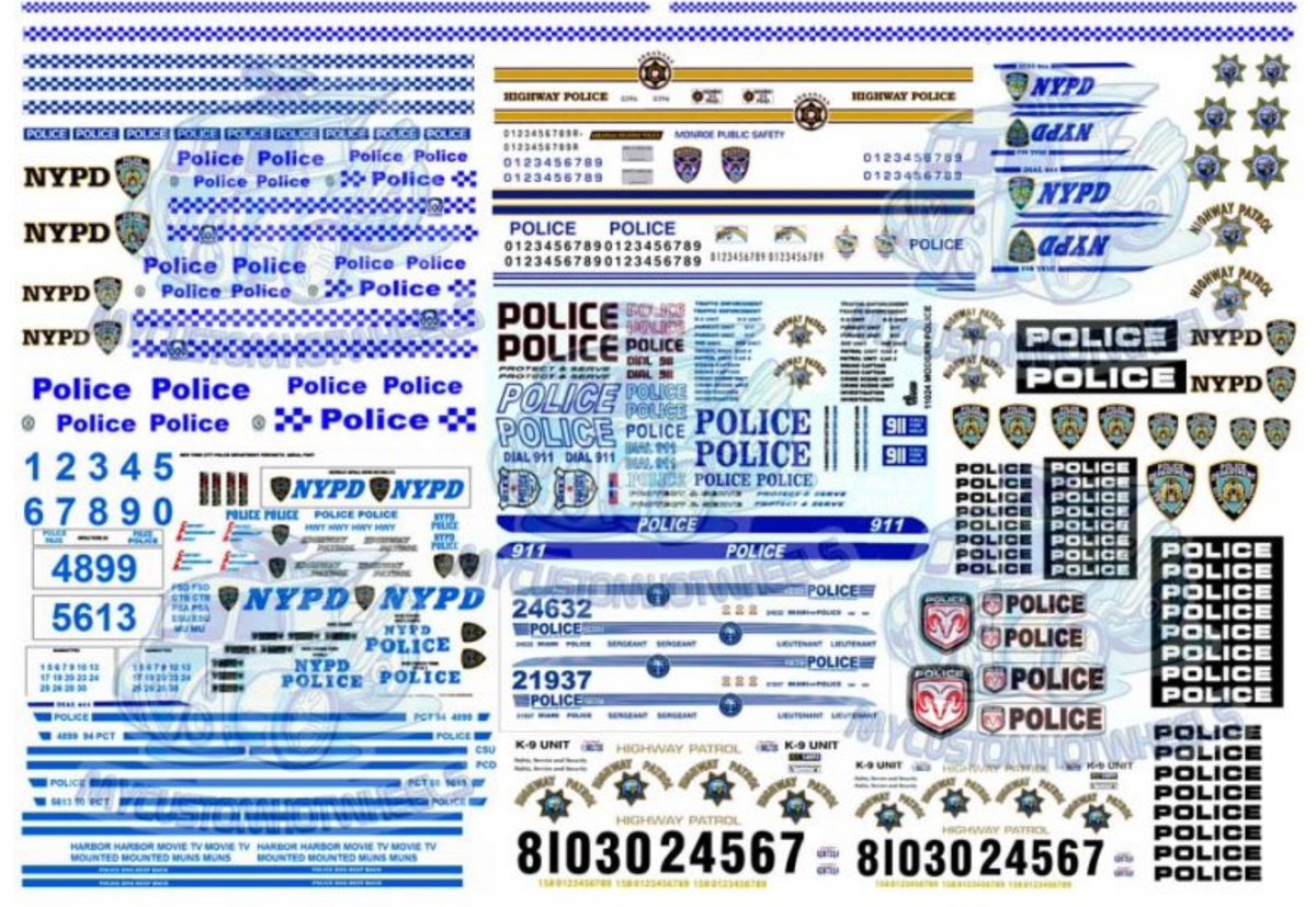 19 NYPD uniforms are missing from a New York dry cleaners. 

And last month, 200 NYPD complete police vehicle vinyl stickers went missing from a vendor.