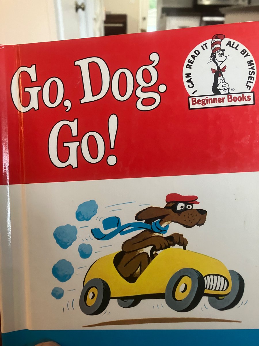 My five year old son brought me this book to read. It made no sense. Just like the theology on Twitter🙄