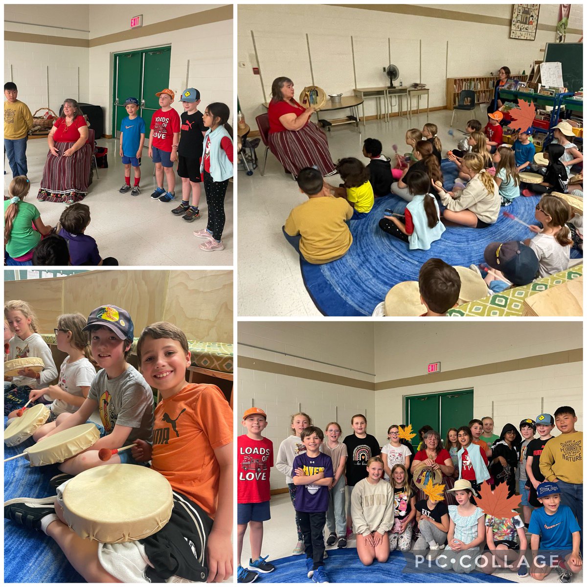 We kicked off our final 2 weeks of school with a visit from Grandma Judi, who shared her Anishinaabe culture with us through storytelling and music. The kids were very engaged. Miigwech Judi for visiting our school &amp; thank you to <a href="/LOYTWP/">Loyalist Township</a> for providing this opportunity to students