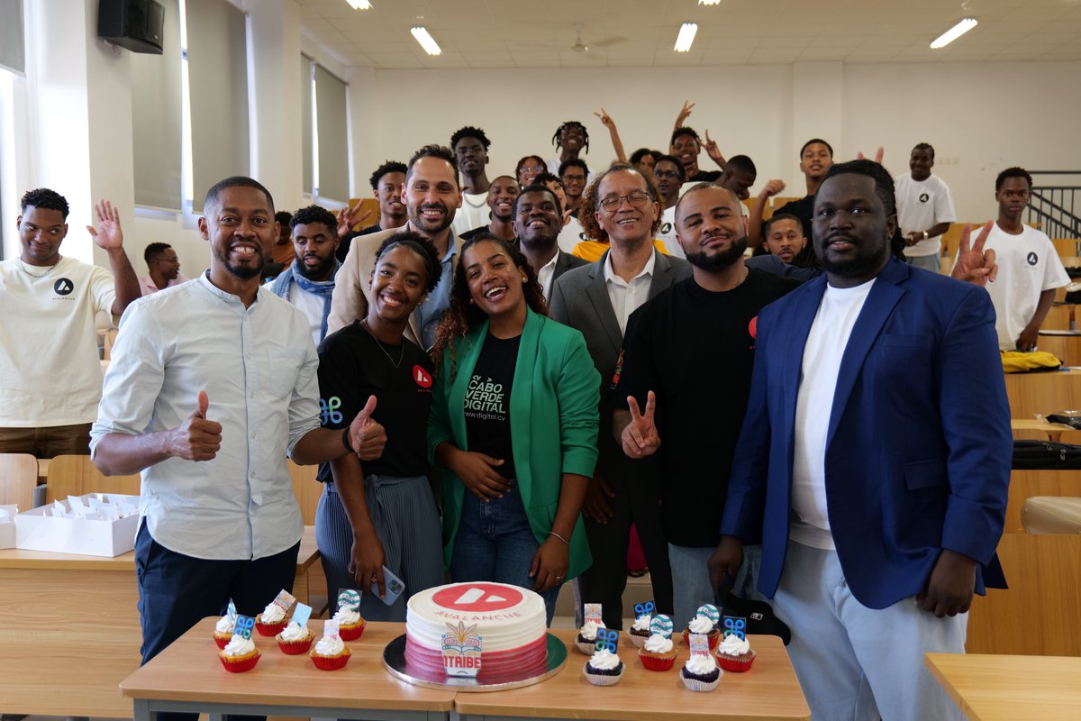 1tribexyz's tweet photo. They came, they learned, and they conquered Web3!
Our inaugural #AfricaOnChain graduates are officially minted, ready to build the future of blockchain in Cabo Verde! Huge thanks to the Government of Cabo Verde, and all our amazing partners, @avax, @paktworld @avaxdao_ @mintfund, and @caboverdigital, for making this historic moment possible.  Stay tuned for more on the next chapter! #avax #caboverde #1TRIBE